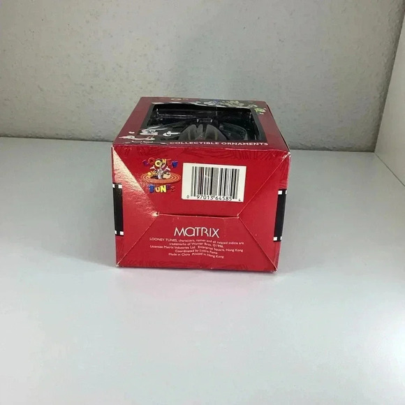 Vintage Looney Tunes Matrix Christmas Ornament Tweety Bird Cage 1996 - Picture 5 of 5
